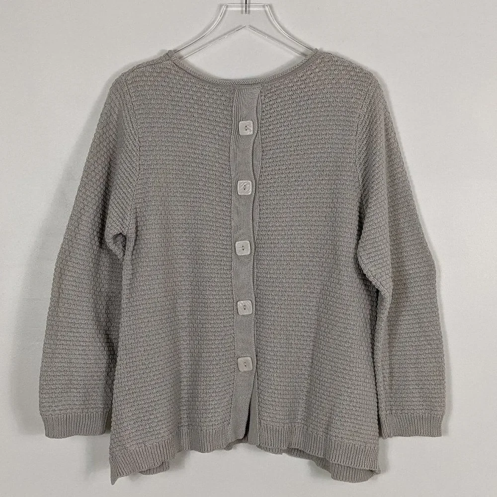 Habitat Oatmeal Boat Neck Sweater Women's Large